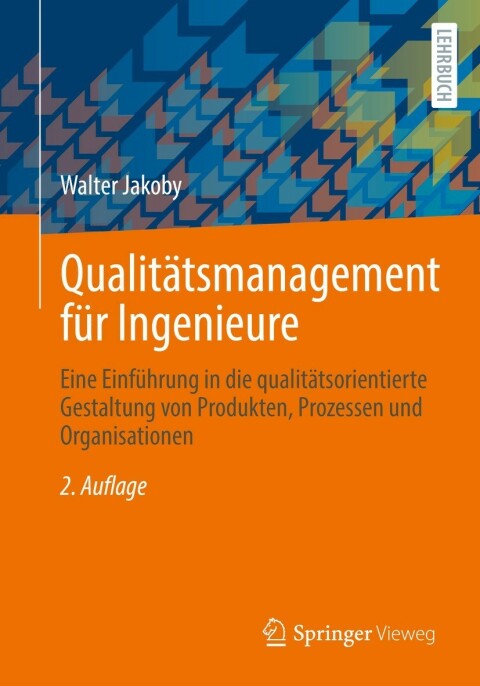 Cover image for book Qualitätsmanagement für Ingenieure