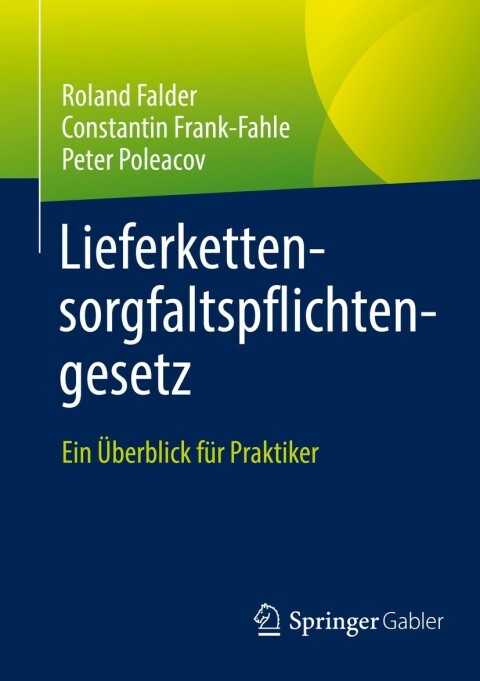 Lieferkettensorgfaltspflichtengesetz 