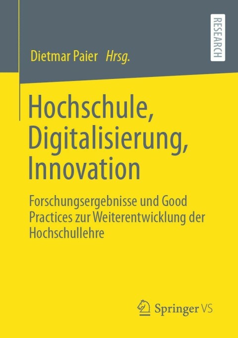Cover image for book Hochschule, Digitalisierung, Innovation