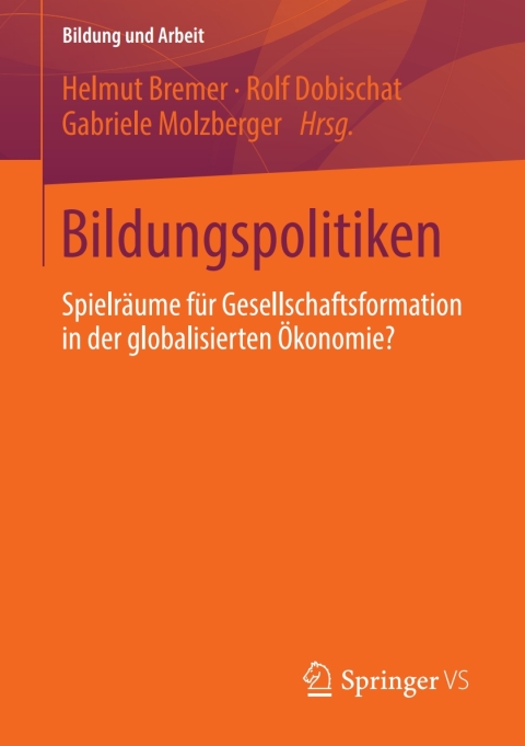 Cover image for book Bildungspolitiken