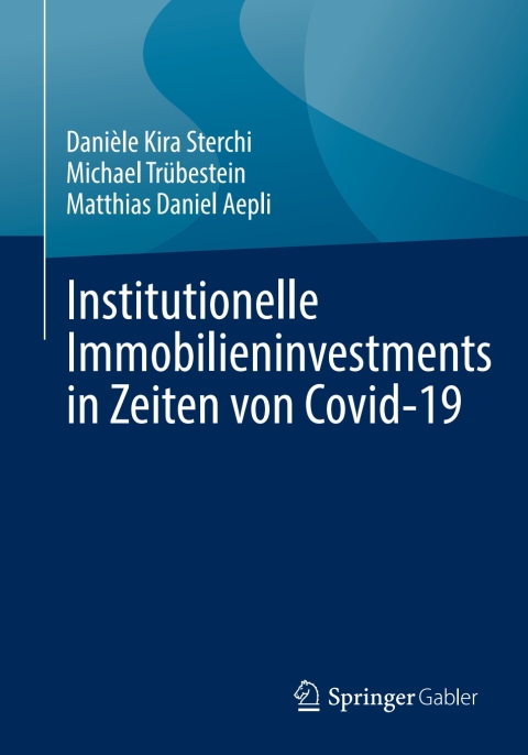 Cover image for book Institutionelle Immobilieninvestments in Zeiten von Covid-19