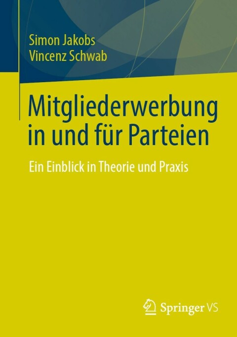 Cover image for book Mitgliederwerbung in und für Parteien