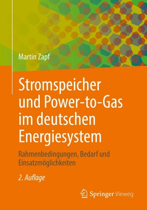 Cover image for book Stromspeicher und Power-to-Gas im deutschen Energiesystem