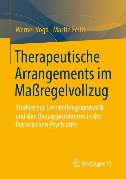 Cover image for book Therapeutische Arrangements im Maßregelvollzug