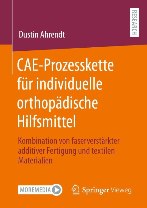 Cover image for book CAE-Prozesskette für individuelle orthopädische Hilfsmittel