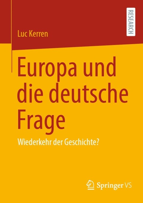 Cover image for book Europa und die deutsche Frage