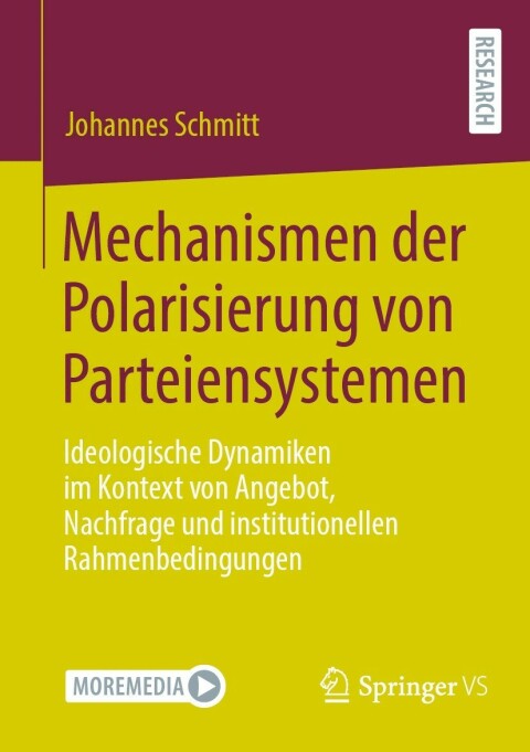 Cover image for book Mechanismen der Polarisierung von Parteiensystemen