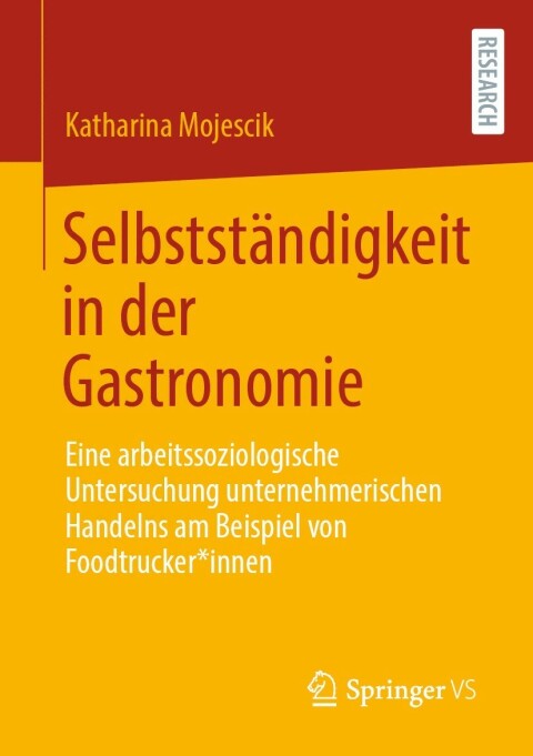 Cover image for book Selbstständigkeit in der Gastronomie