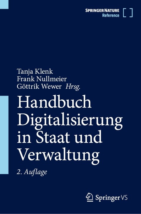 Cover image for book Handbuch Digitalisierung in Staat und Verwaltung