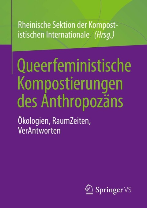 Cover image for book Queerfeministische Kompostierungen des Anthropozäns