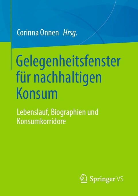 Cover image for book Gelegenheitsfenster für nachhaltigen Konsum