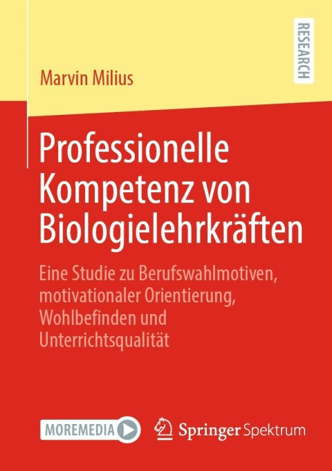 Cover image for book Professionelle Kompetenz von Biologielehrkräften