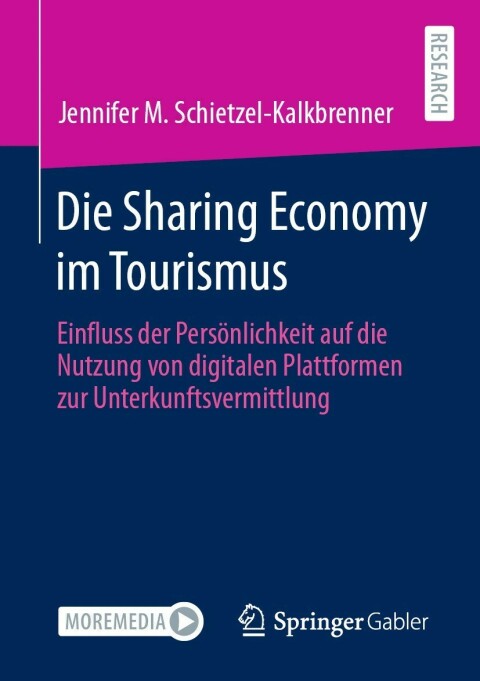 Cover image for book Die Sharing Economy im Tourismus