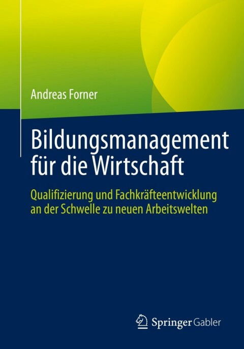 Cover image for book Bildungsmanagement für die Wirtschaft