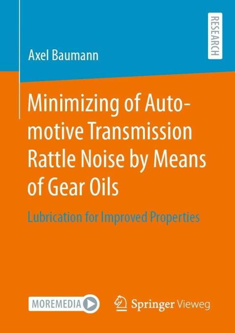 Cover image for book Minimizing of Automotive Transmission Rattle Noise by Means of Gear Oils