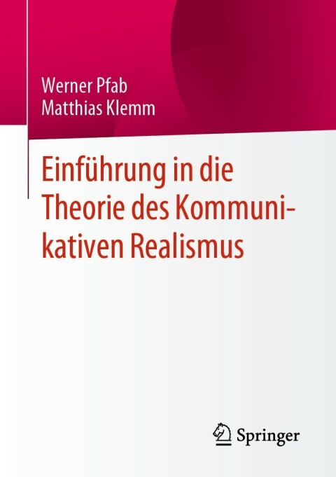 Cover image for book Einführung in die Theorie des Kommunikativen Realismus