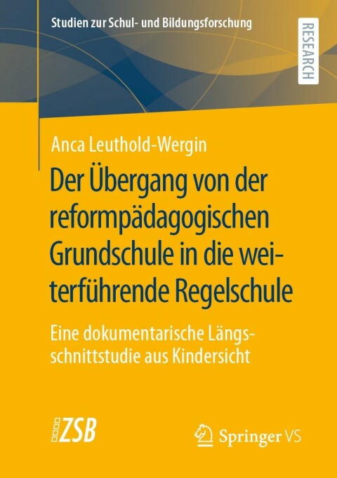 Cover image for book Der Übergang von der reformpädagogischen Grundschule in die weiterführende Regelschule
