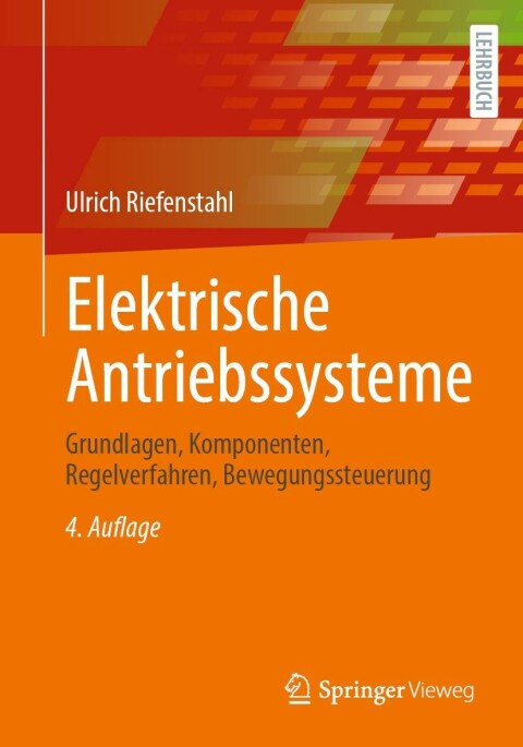 Cover image for book Elektrische Antriebssysteme