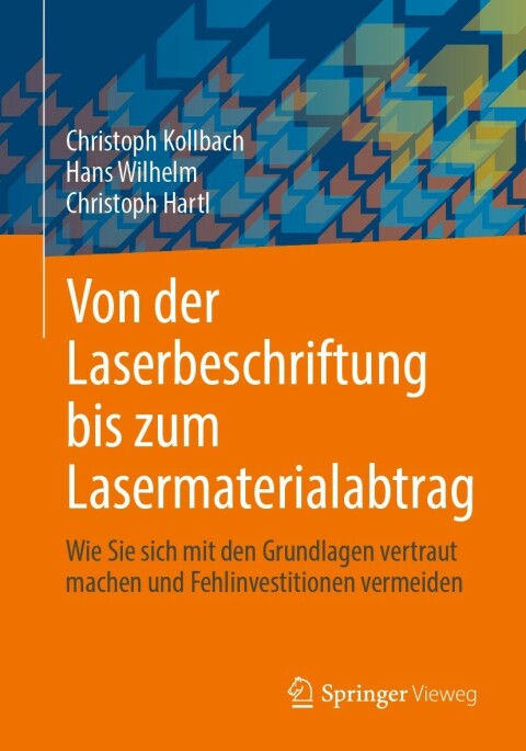 Cover image for book Von der Laserbeschriftung bis zum Lasermaterialabtrag