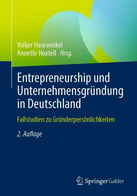 Cover image for book Entrepreneurship und Unternehmensgründung in Deutschland