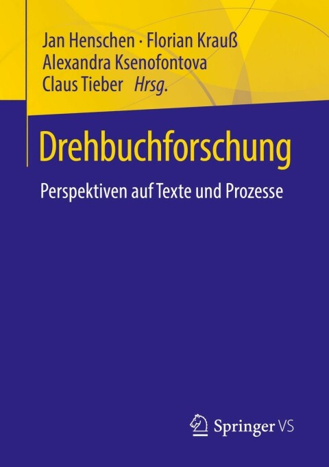 Cover image for book Drehbuchforschung