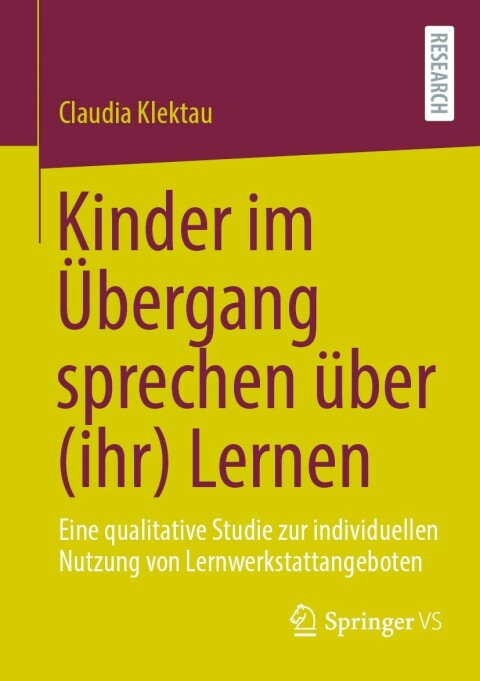 Cover image for book Kinder im Übergang sprechen über (ihr) Lernen