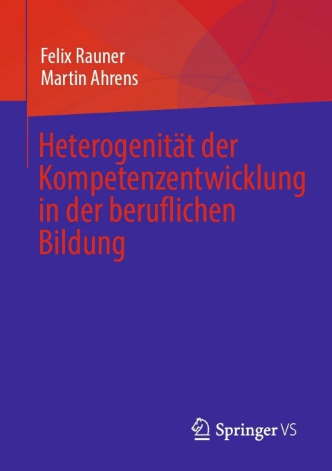 Cover image for book Heterogenität der Kompetenzentwicklung in der beruflichen Bildung
