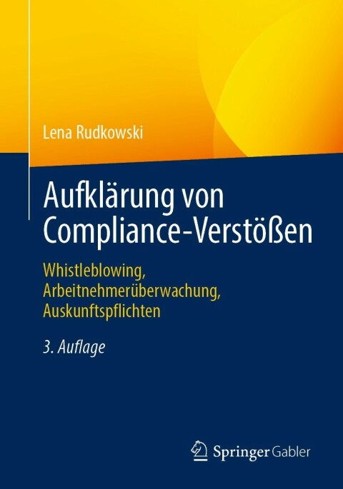 Cover image for book Aufklärung von Compliance-Verstößen
