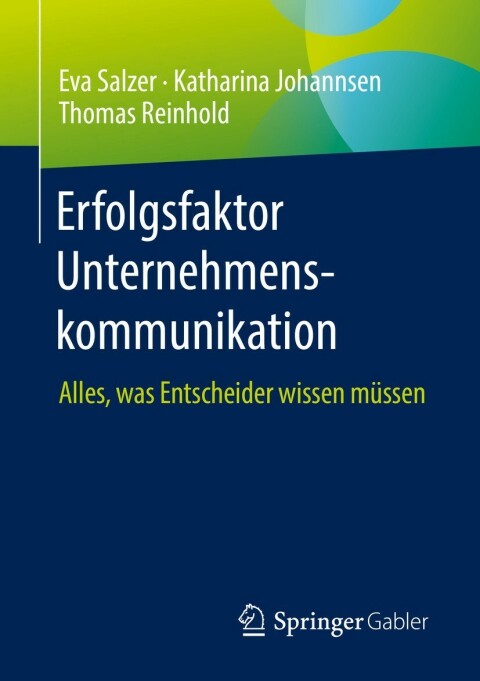 Cover image for book Erfolgsfaktor Unternehmenskommunikation
