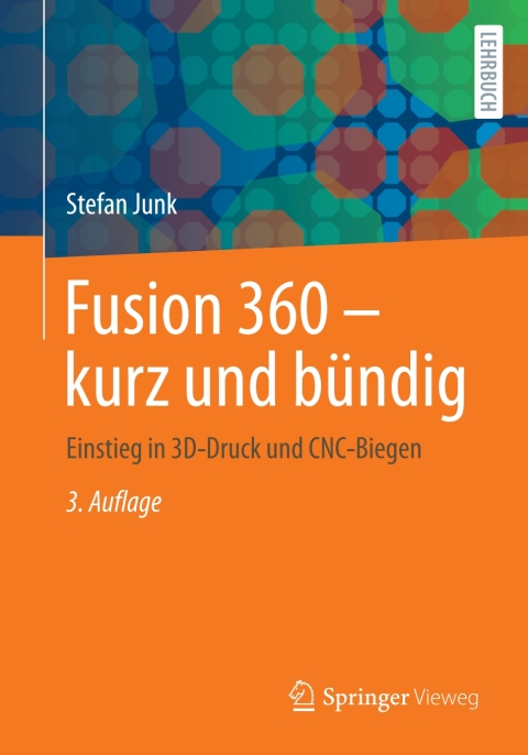 Cover image for book Fusion 360 – kurz und bündig
