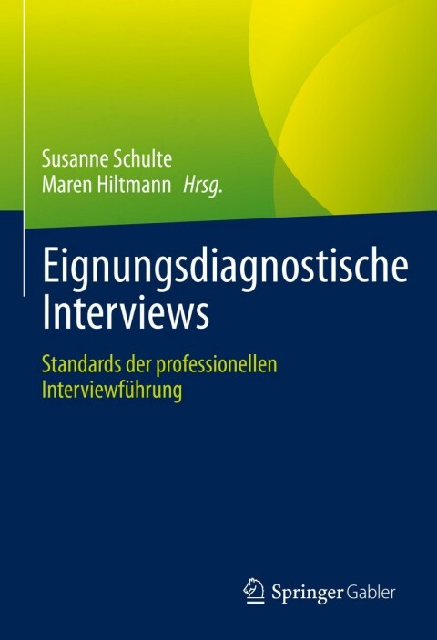 Cover image for book Eignungsdiagnostische Interviews