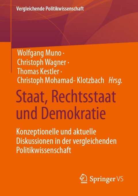 Cover image for book Staat, Rechtsstaat und Demokratie