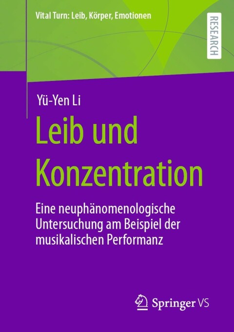 Cover image for book Leib und Konzentration