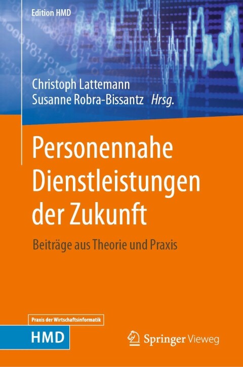 Cover image for book Personennahe Dienstleistungen der Zukunft