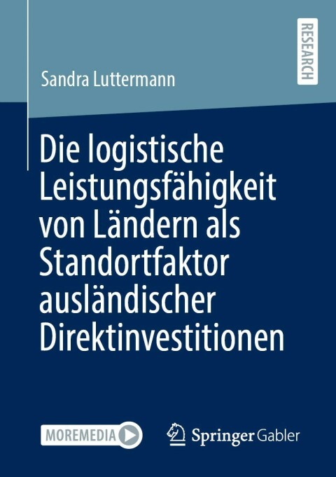 Cover image for book Die logistische Leistungsfähigkeit von Ländern als Standortfaktor ausländischer Direktinvestitionen