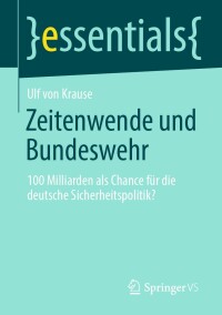 Cover image: Zeitenwende und Bundeswehr 9783658389956