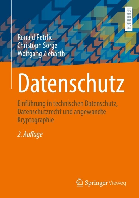Cover image for book Datenschutz