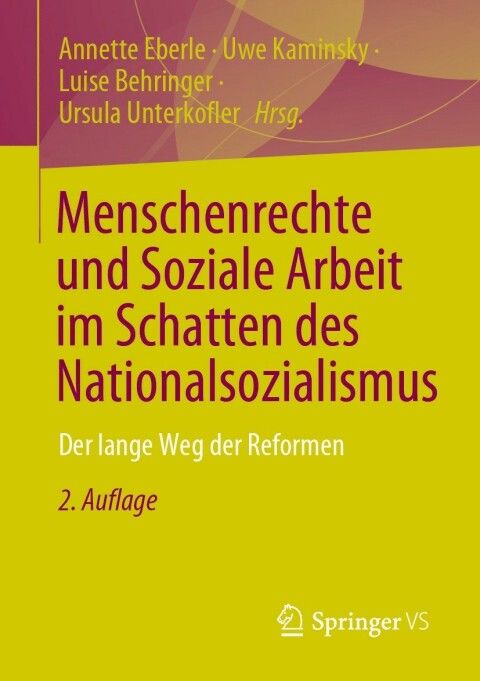 Cover image for book Menschenrechte und Soziale Arbeit im Schatten des Nationalsozialismus