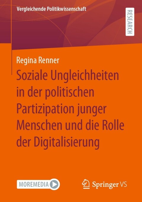 Cover image for book Soziale Ungleichheiten in der politischen Partizipation junger Menschen und die Rolle der Digitalisierung