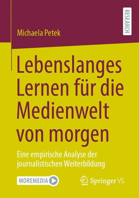 Cover image for book Lebenslanges Lernen für die Medienwelt von morgen