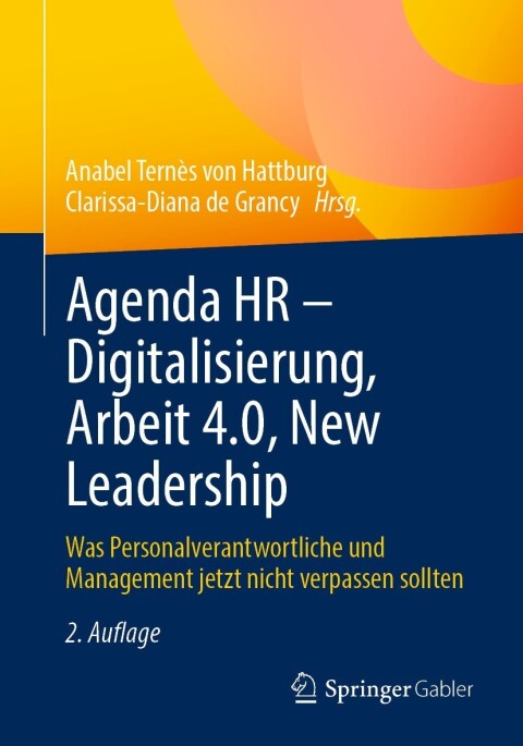 Cover image for book Agenda HR – Digitalisierung, Arbeit 4.0, New Leadership