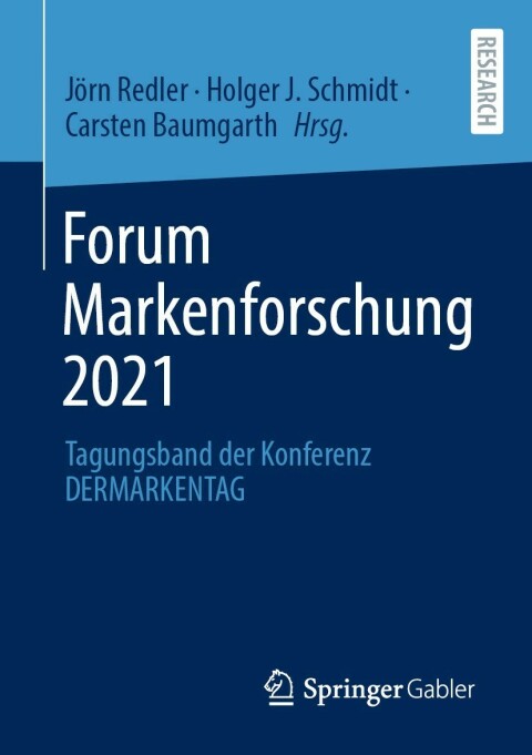 Cover image for book Forum Markenforschung 2021