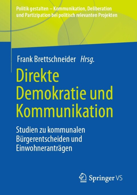 Cover image for book Direkte Demokratie und Kommunikation