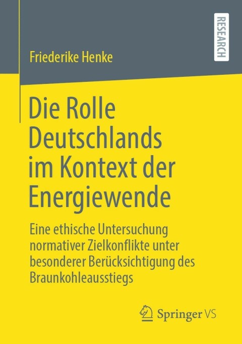 Cover image for book Die Rolle Deutschlands im Kontext der Energiewende
