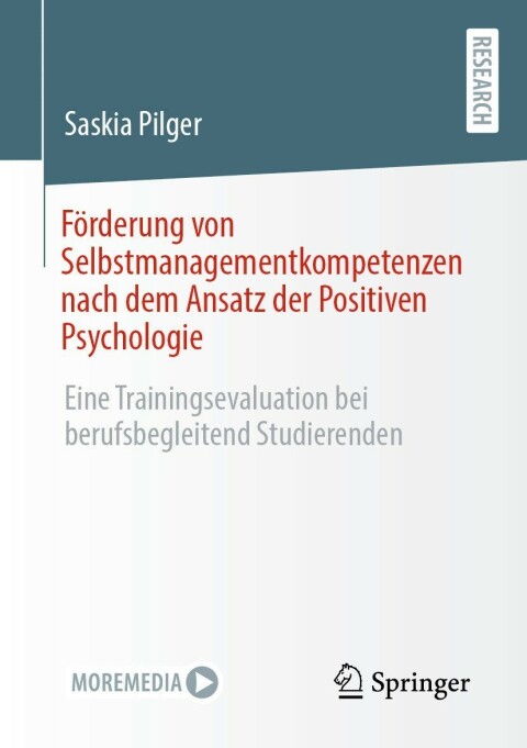 Cover image for book Förderung von Selbstmanagementkompetenzen nach dem Ansatz der Positiven Psychologie