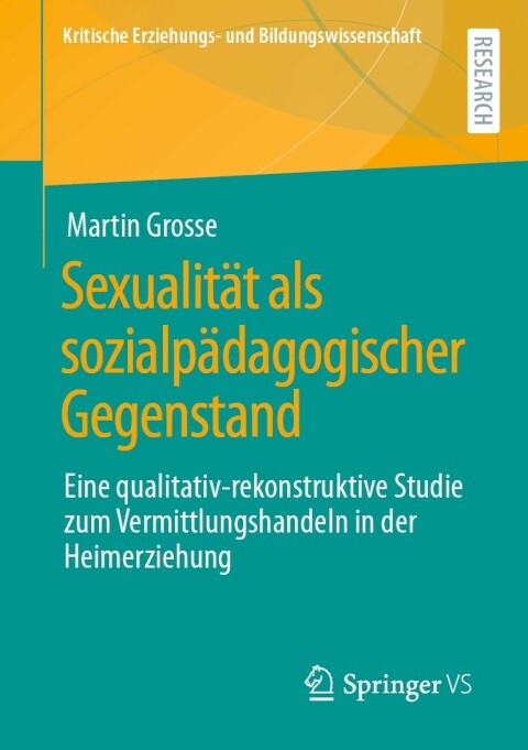 Cover image for book Sexualität als sozialpädagogischer Gegenstand