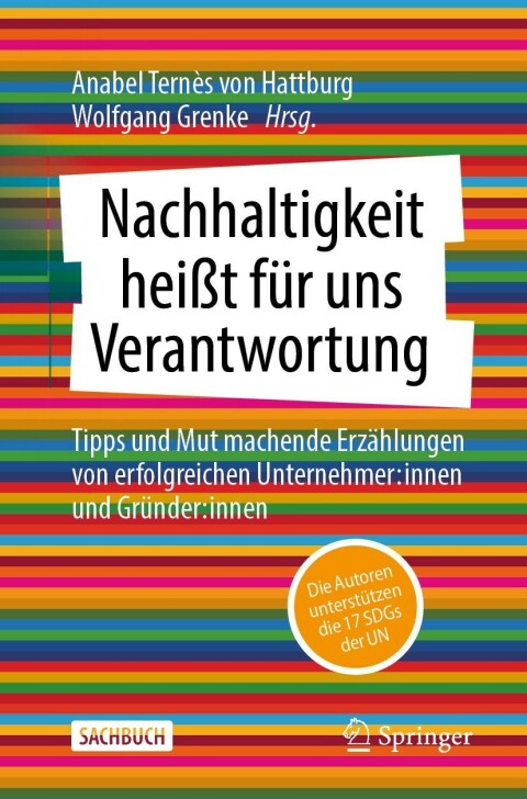 Cover image for book Nachhaltigkeit heißt für uns Verantwortung