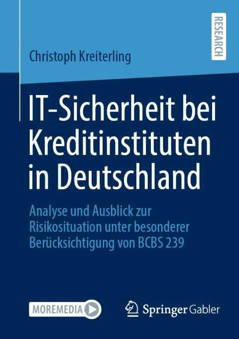 Cover image for book IT-Sicherheit bei Kreditinstituten in Deutschland