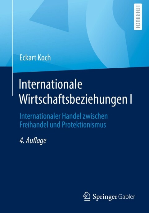Cover image for book Internationale Wirtschaftsbeziehungen I