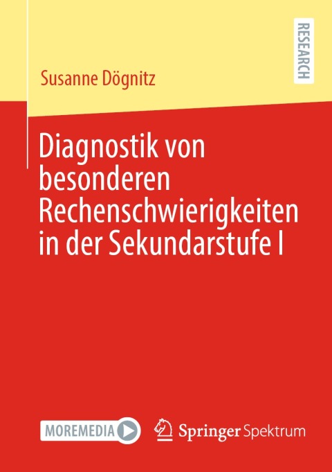Cover image for book Diagnostik von besonderen Rechenschwierigkeiten in der Sekundarstufe I